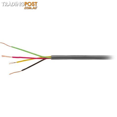 4X14-.2SC-1M 4 CORE SECURITY CABLE - 1M ALARM CABLE - PER METRE (100M)