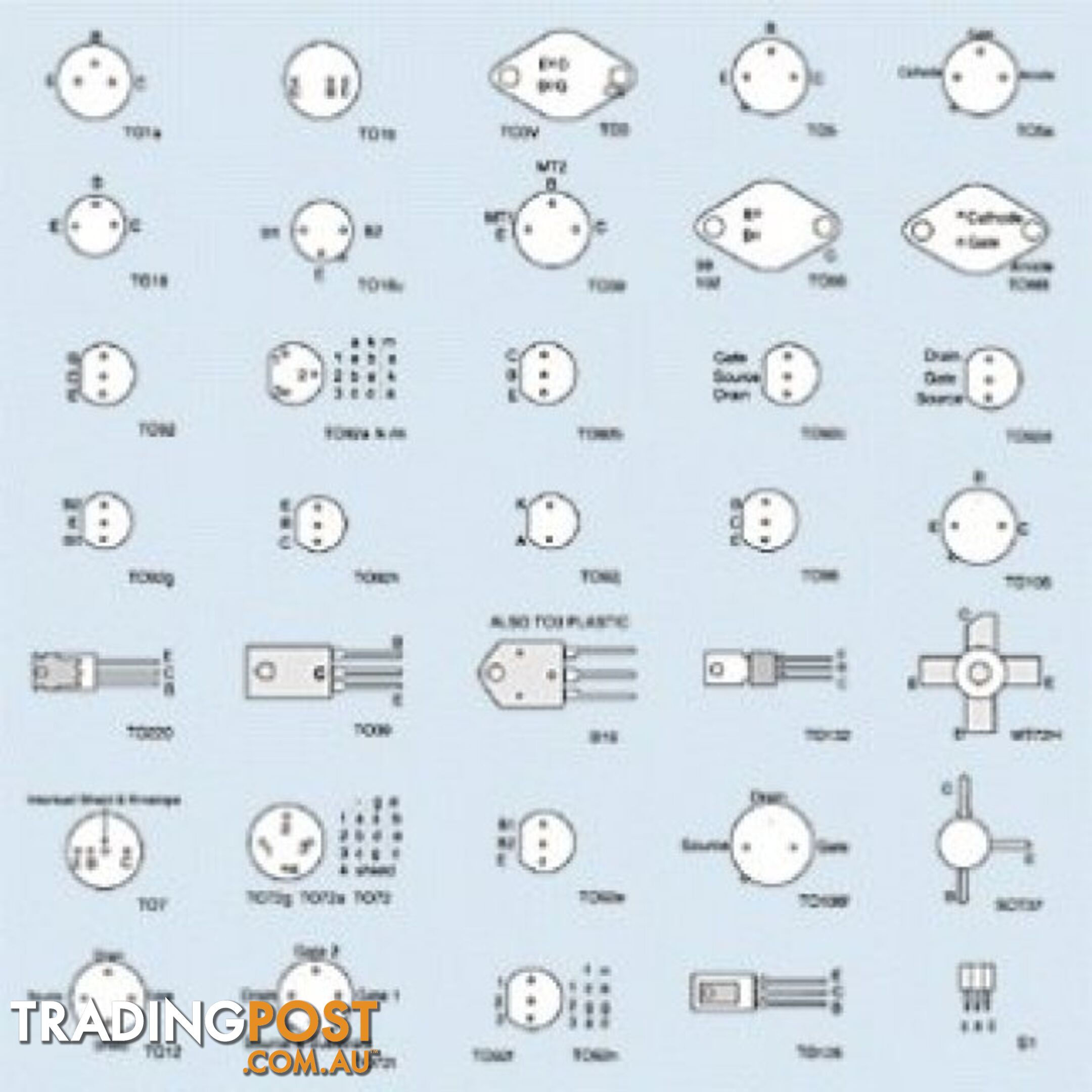 2N3055 NPN TRNSISTOR TO-3 115W 15A