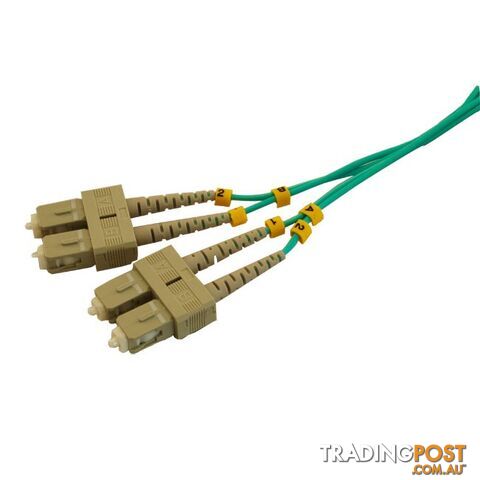 FP7660 2M MM FIBRE PATCH LEAD SC-SC OD 2.0MM DX 50/125 OM3 LSZH