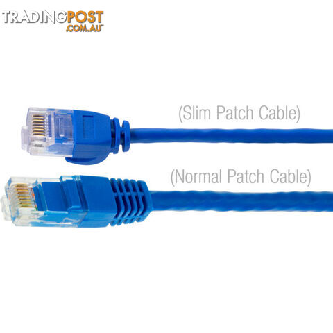 LC6SL0050YL 0.5M SLIM CAT6 PATCH LEAD YELLOW ULTRA THIN - photo 2 of 3