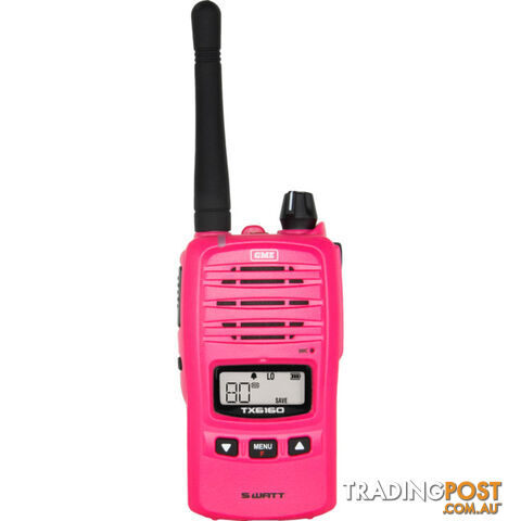 TX6160XMCG PINK 5W IP67 UHF CB HANDHELD MCGRATH FOUNDATION - PINK