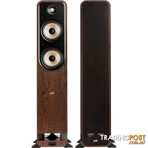 ES55BR SIGNATURE ELITE FLOOR STANDING SPEAKERS 2.5 WAY PAIR - BROWN - photo 2 of 9
