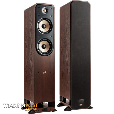 ES55BR SIGNATURE ELITE FLOOR STANDING SPEAKERS 2.5 WAY PAIR - BROWN - photo 3 of 9