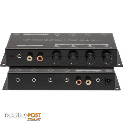 PRO1340 4-WAY HEADPHONE AMPLIFIER WITH LOOP OUT