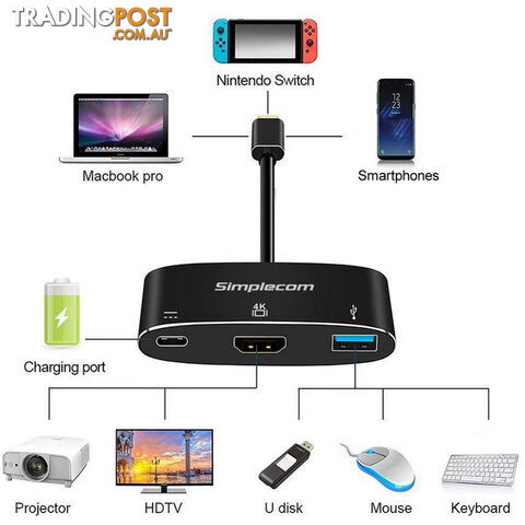 DA310 USB3.1 TYPE-C TO HDMI WITH PD - photo 3 of 4