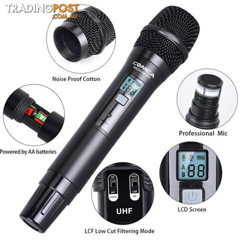 WM300HTX UHF WIRELESS MICROPHONE ONE TRANSMITTER - photo 2 of 8
