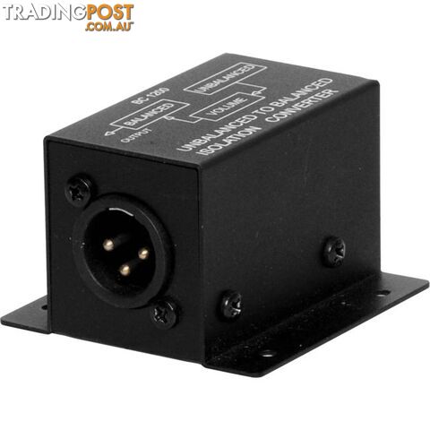 A2514 RCA TO XLR CONVERTER UNBALANCED TO BALANCED