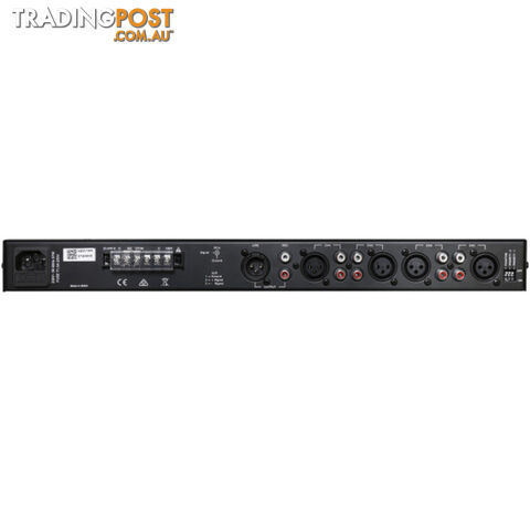 ES60 4 INPUT 60W MIXER AMPLIFIER 100V - LOW Z - TONE GEN - photo 2 of 2