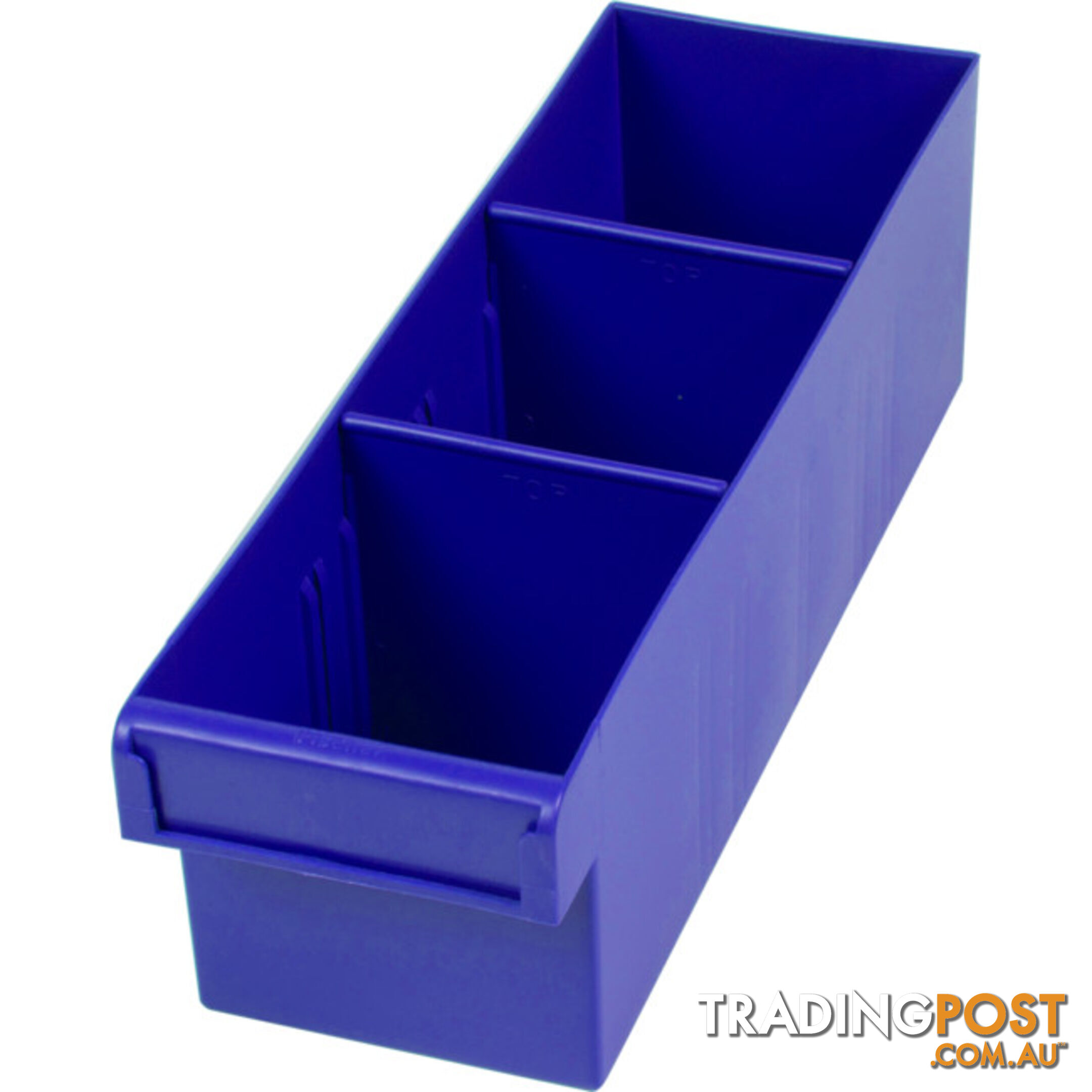 1H012B BLUE 300MM MEDIUM PARTS TRAY STORAGE DRAWER WITH DIVIDERS