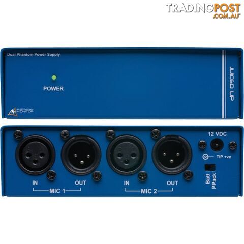 JUICEDUP DUAL PHANTOM POWER SUPPLY AUSTRALIAN MONITOR
