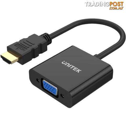 Y6333 HDMI TO VGA ADAPTER WITH AUDIO POWER PORT