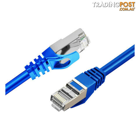 LC8018 30M CAT7 10GBE ETHERNET CABLE BLUE TRIPLE SHIELDING - photo 2 of 4