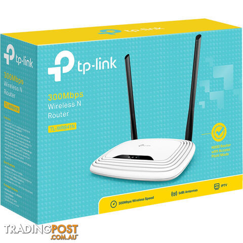 TLWR841N 300MBPS WIRELESS 'N' ROUTER 3T3R - photo 4 of 4