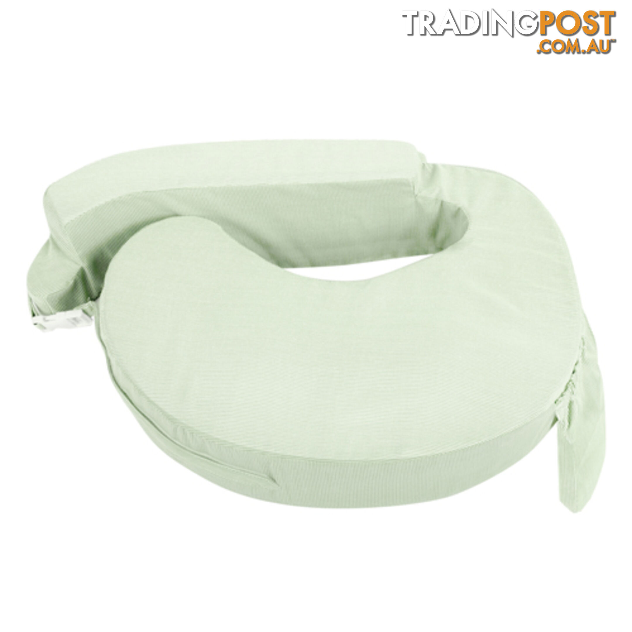 Baby Breast Feeding Support Memory Foam Breastfeeding Pillow Zip Cover Green