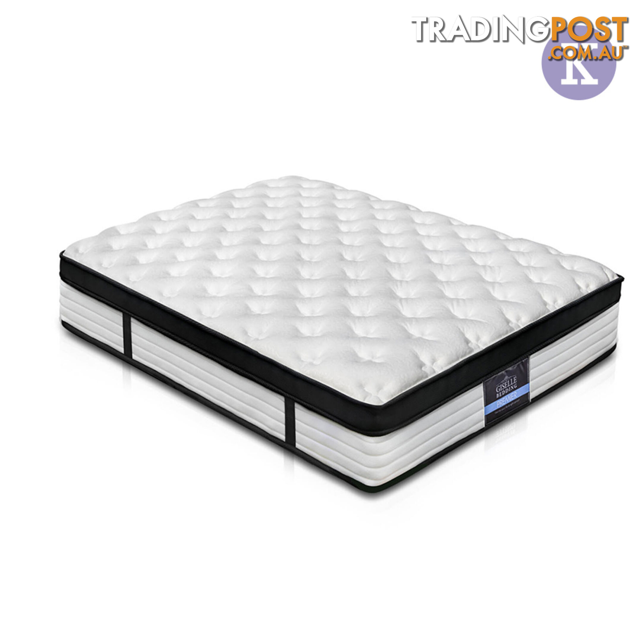 Giselle Bedding Euro Top Mattress - King