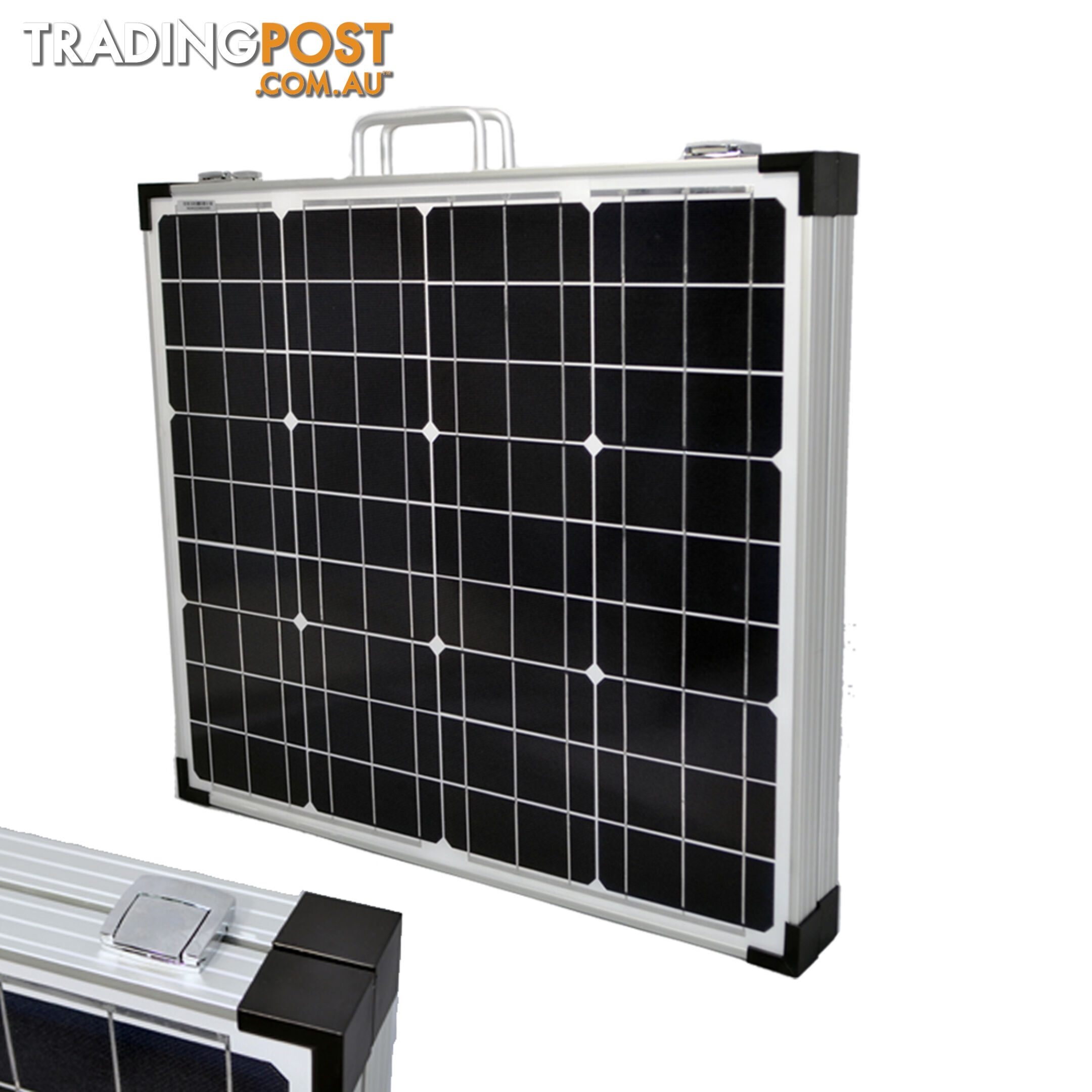 12V 120W Folding Solar Panel Mono MPPT Boat Camping Power Charging Kit Battery