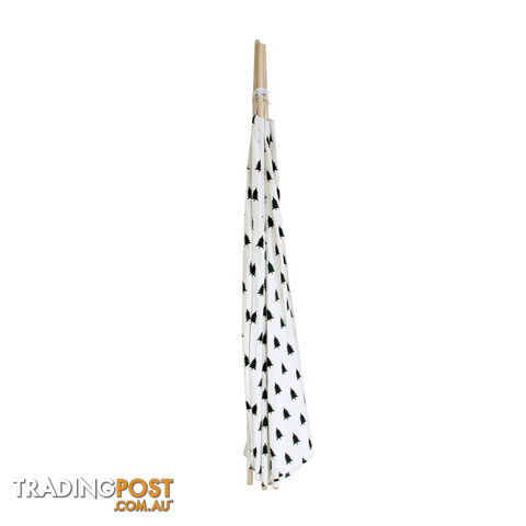 Kids Play Tent Children Canvas Teepee Pretend Playhouse Outdoor Indoor Tipi - photo 4 of 8