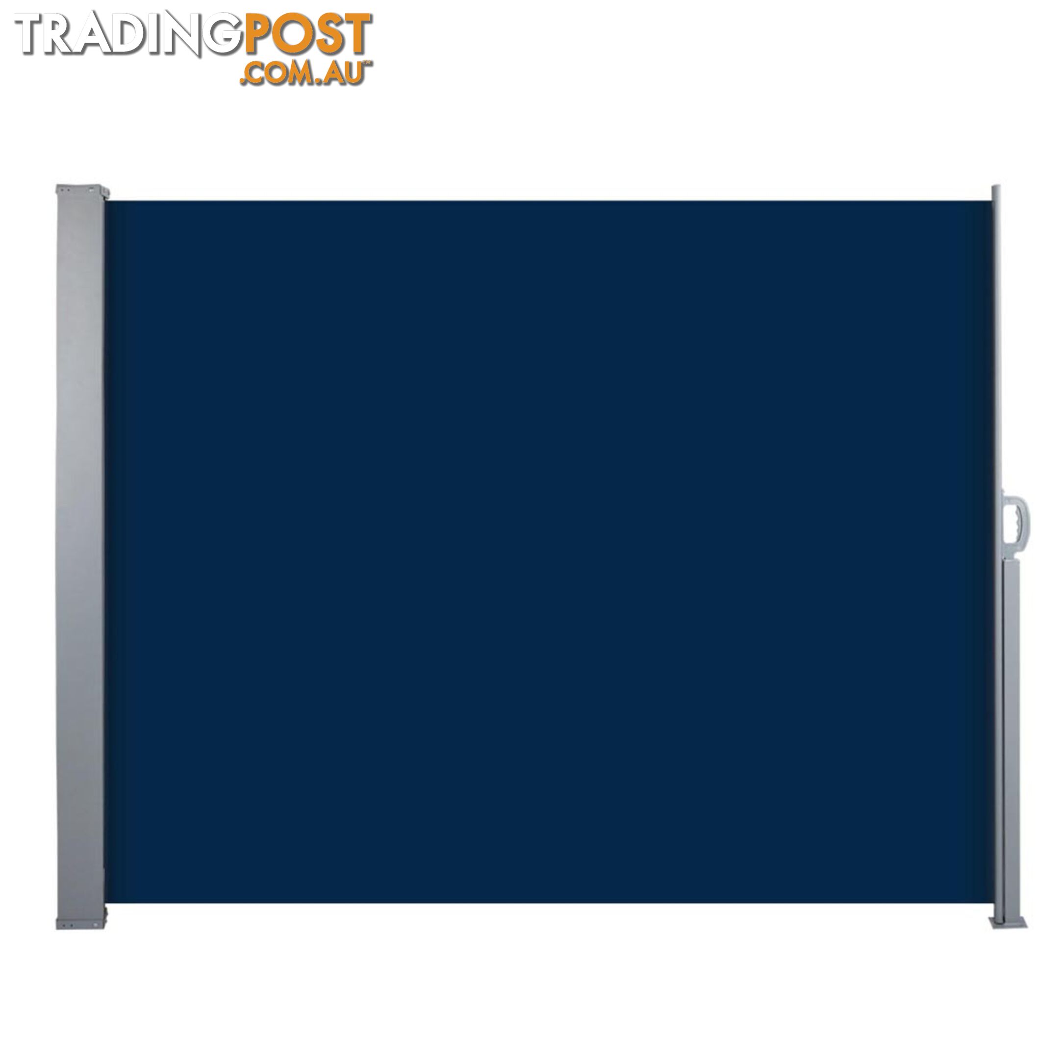 Retractable Side Awning - Blue