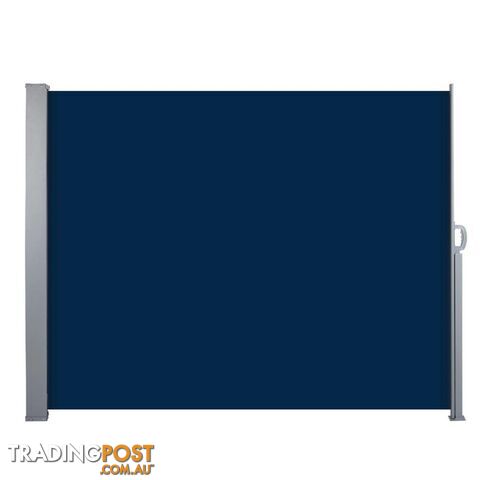 Retractable Side Awning - Blue