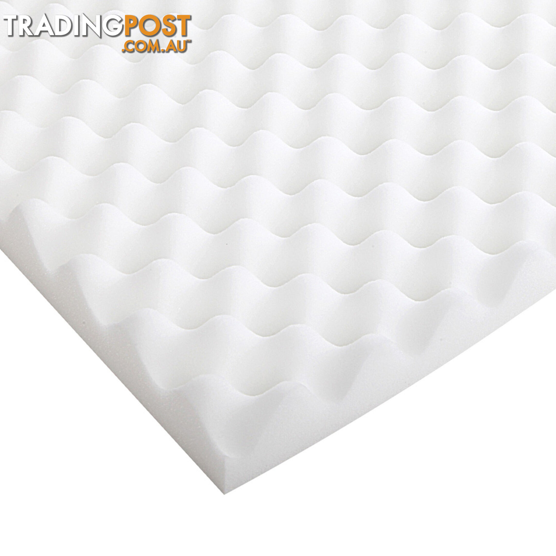 Premium 5cm Egg Crate Mattress Topper Anti-bacterial Underlay Protector Queen