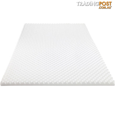 Premium 5cm Egg Crate Mattress Topper Anti-bacterial Underlay Protector Queen