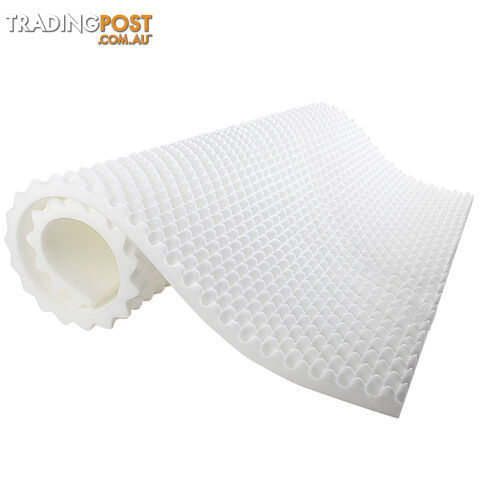 Premium 5cm Egg Crate Mattress Topper Anti-bacterial Underlay Protector Queen