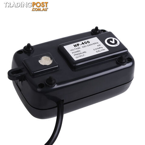 Fish Tank Air Pump Double Outlets Aquarium Aqua Oxygen Fountain Pond Marine