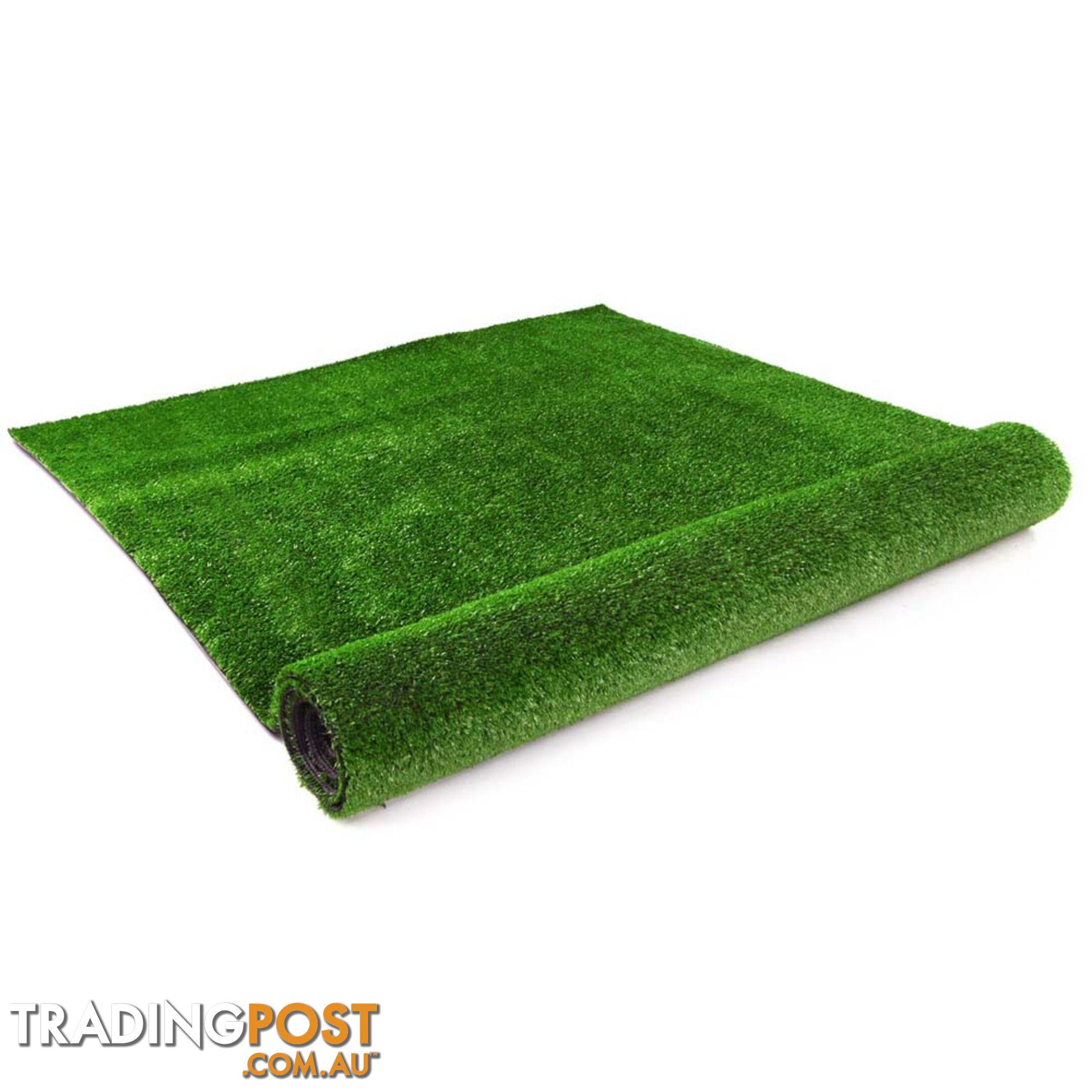 Artificial Grass 10 SQM Polypropylene Lawn Flooring 15mm Green
