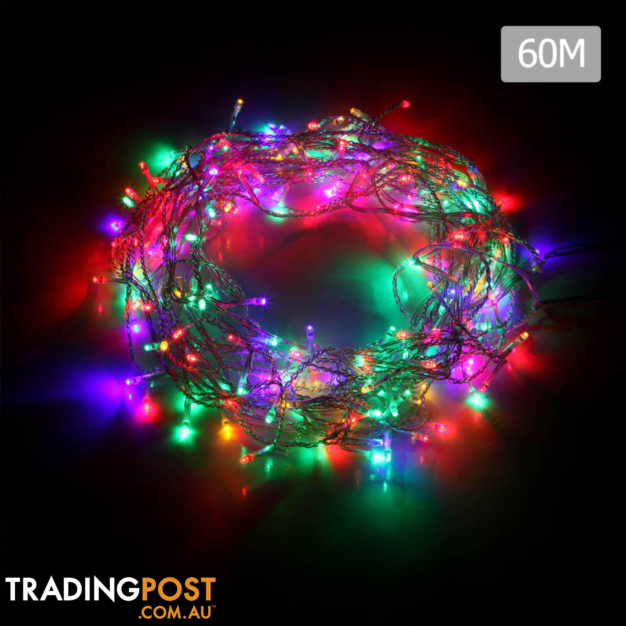 500 LED Fairy Lights Outdoor Christmas Wedding String Party Light Multi Colour