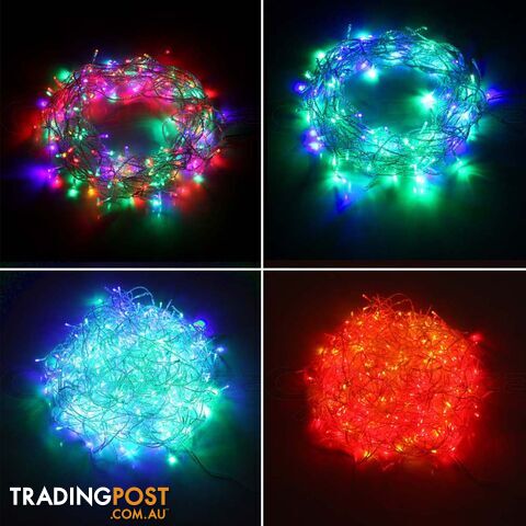 500 LED Fairy Lights Outdoor Christmas Wedding String Party Light Multi Colour