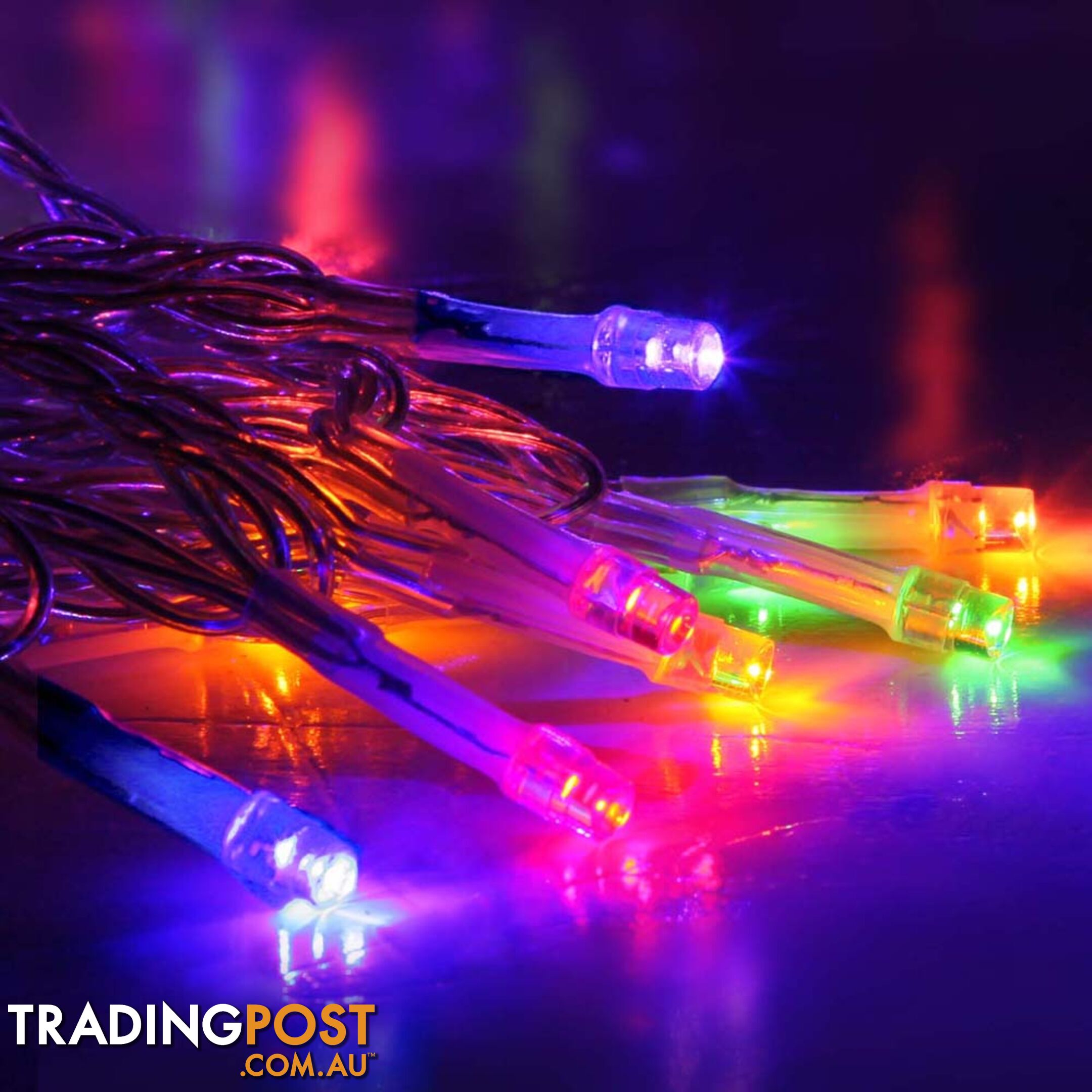 500 LED Fairy Lights Outdoor Christmas Wedding String Party Light Multi Colour