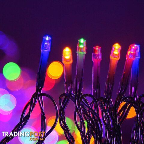 500 LED Fairy Lights Outdoor Christmas Wedding String Party Light Multi Colour