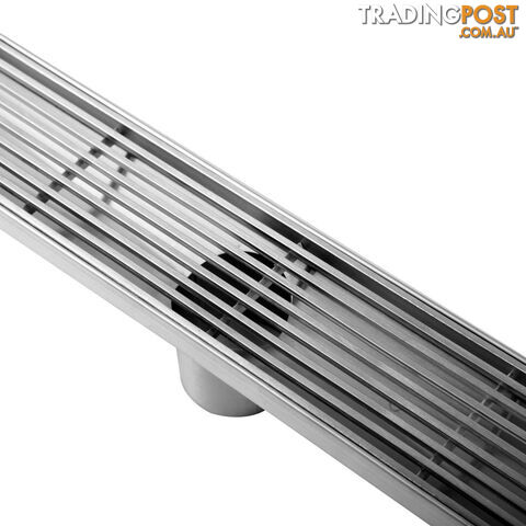 Heelguard Stainless Steel Shower Grate Waste Linear Bathroom Drain Floor 900mm