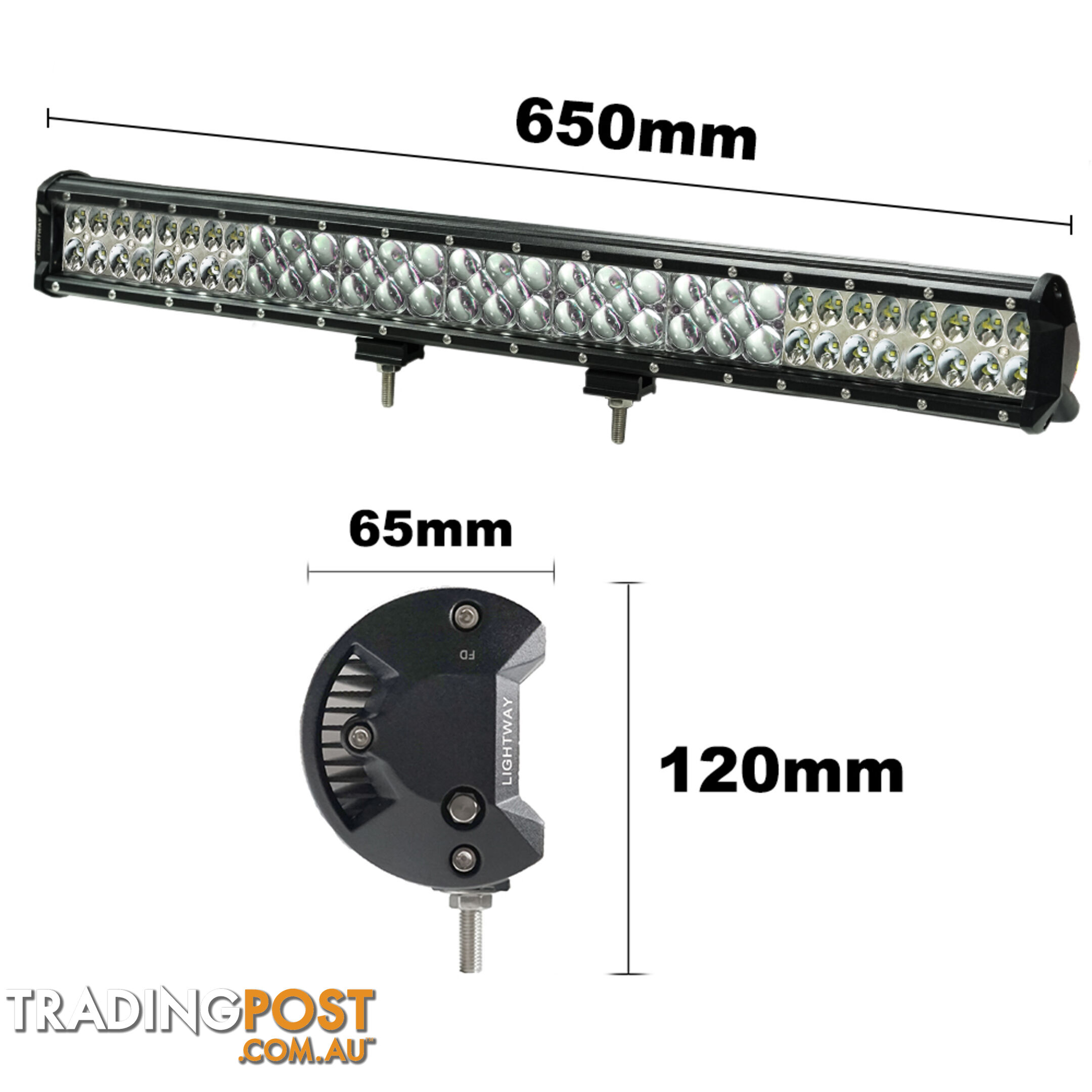 26inch 504W LED Light Bar Flood Spot Combo Work Driving Lamp SUV ATV 4WD Unique