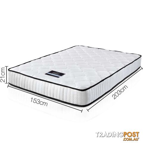 21cm Pocket Spring Mattress High Density Foam King Queen Size Bed