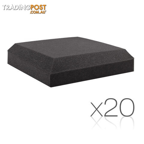 20 Studio Ceiling Acoustic Foam Home Tile Panels Sound Absorption Proofing