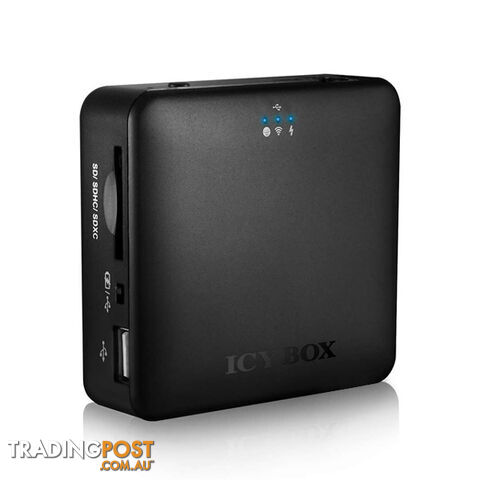 ICY BOX IB-WRP201SD WiFi-Station for SD cards, Access Point and Power Bank