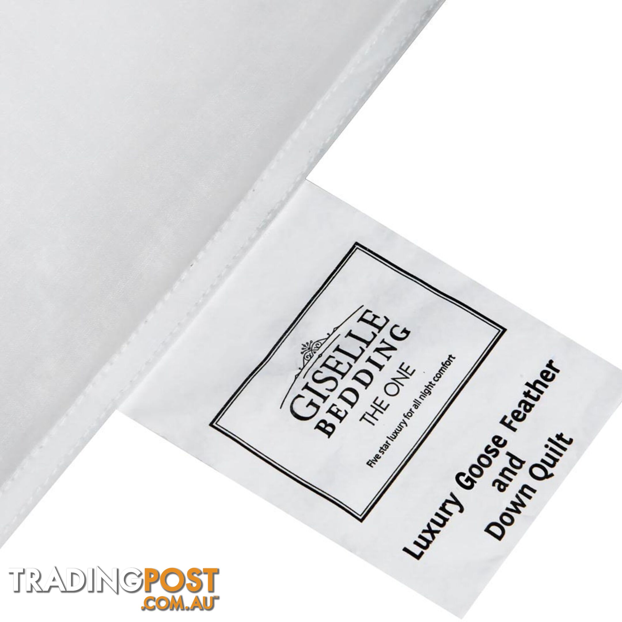 Premium Goose Feathers Down Quilt 500GSM All Season Doona Super King Size