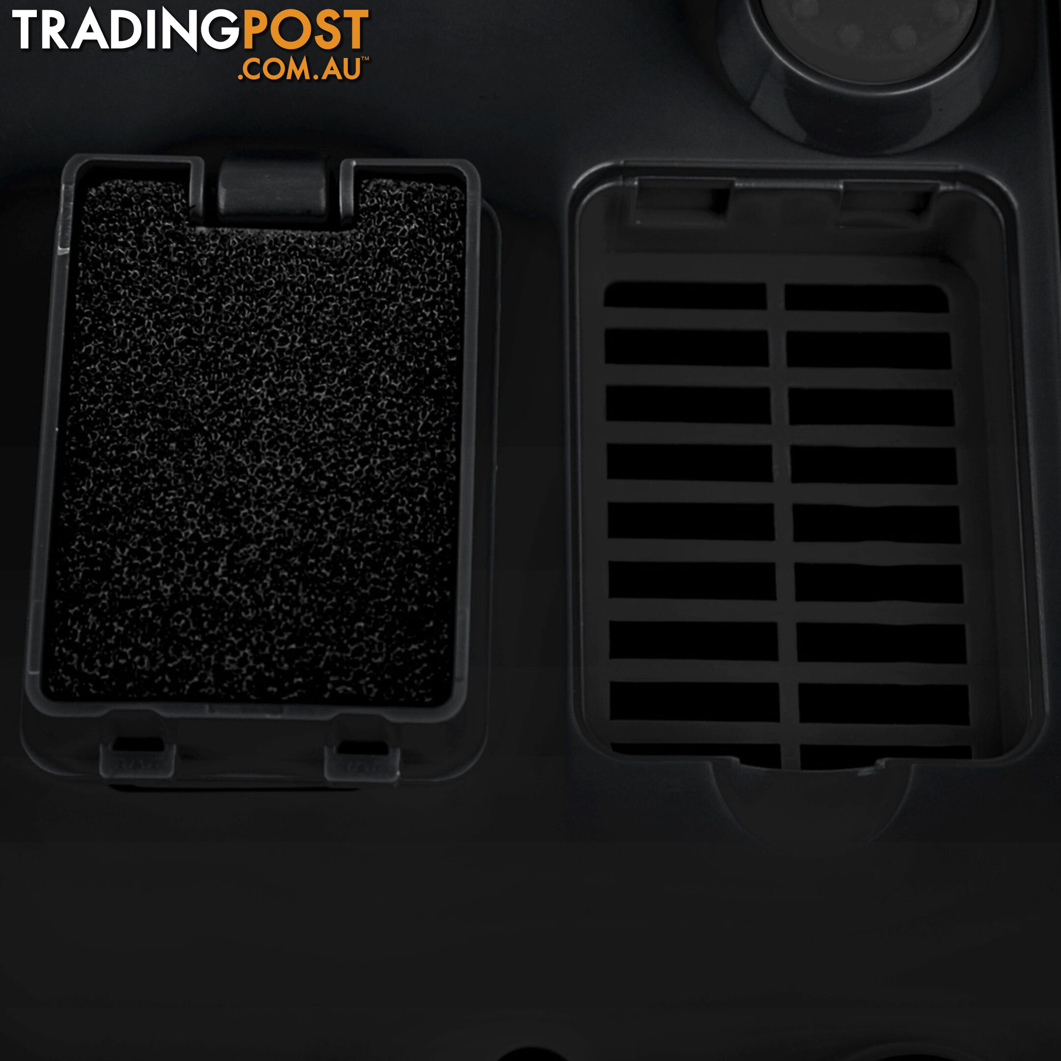 4 Speed Sunless Spray Tan HVLP Tanning Gun Sprayer Machine Kit LED Light Black