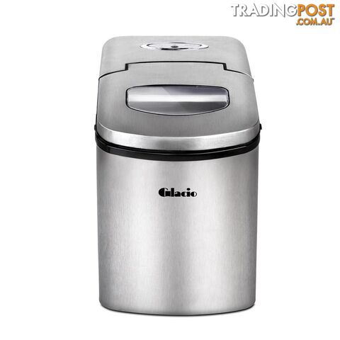 12KG Stainless Steel Ice Cube Machine 1.7L Home Commercial Fast Auto Ice Maker - photo 3 of 12