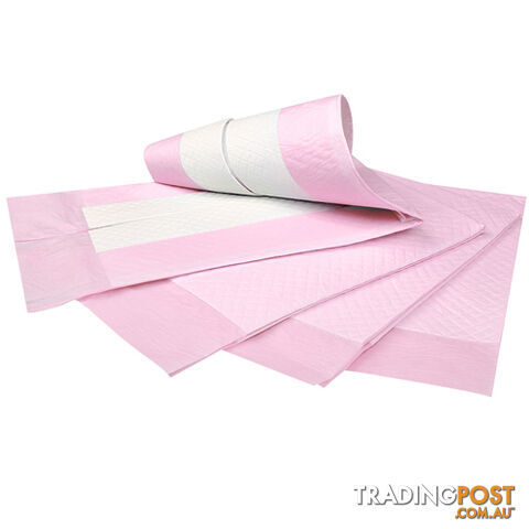 50 Puppy Toilet Pads Super Absorbent Pet Cat Dog Pee Potty Training Pad Pink - photo 4 of 8