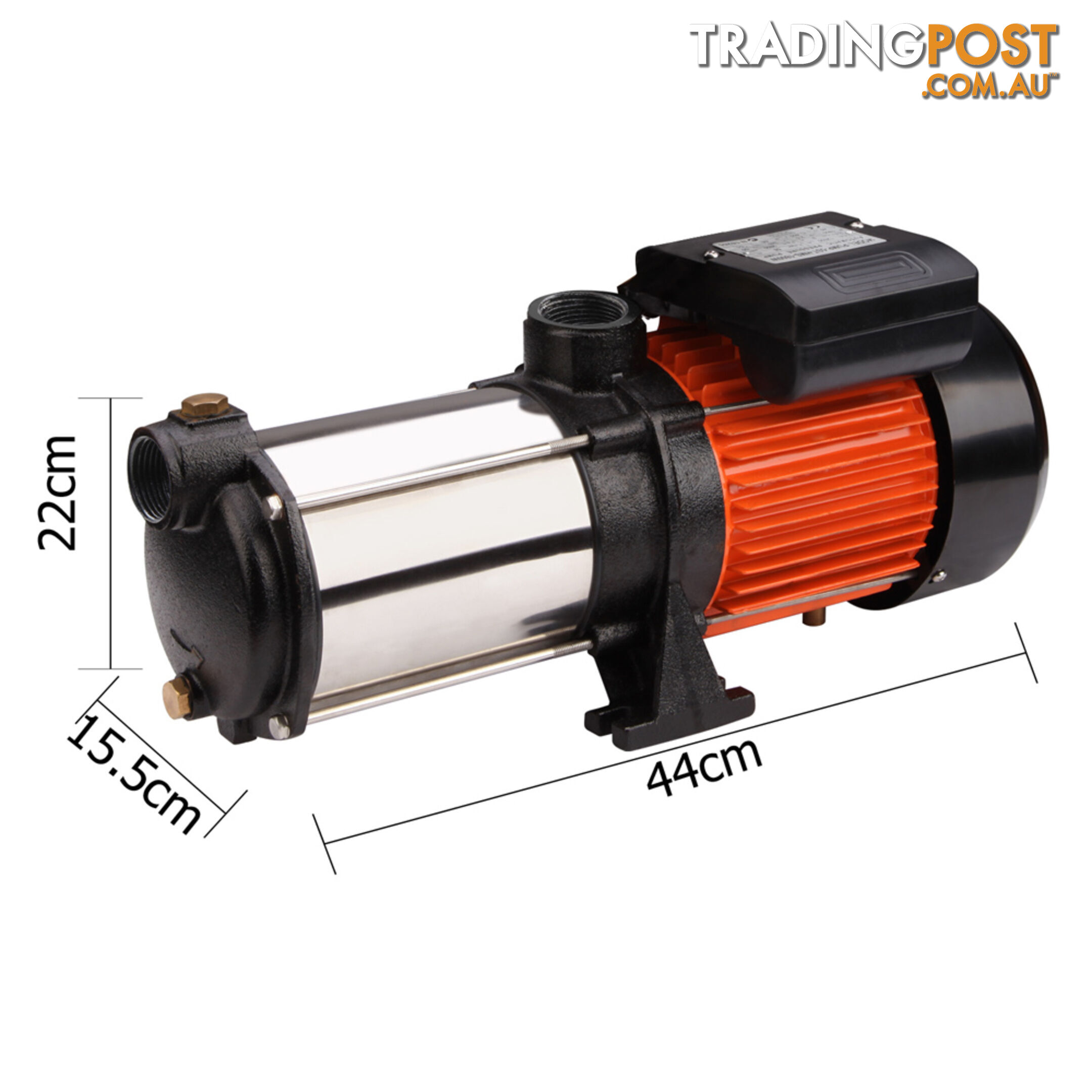 5 Stages Stainless Steel Pressure Pump 1800W 12600L/H