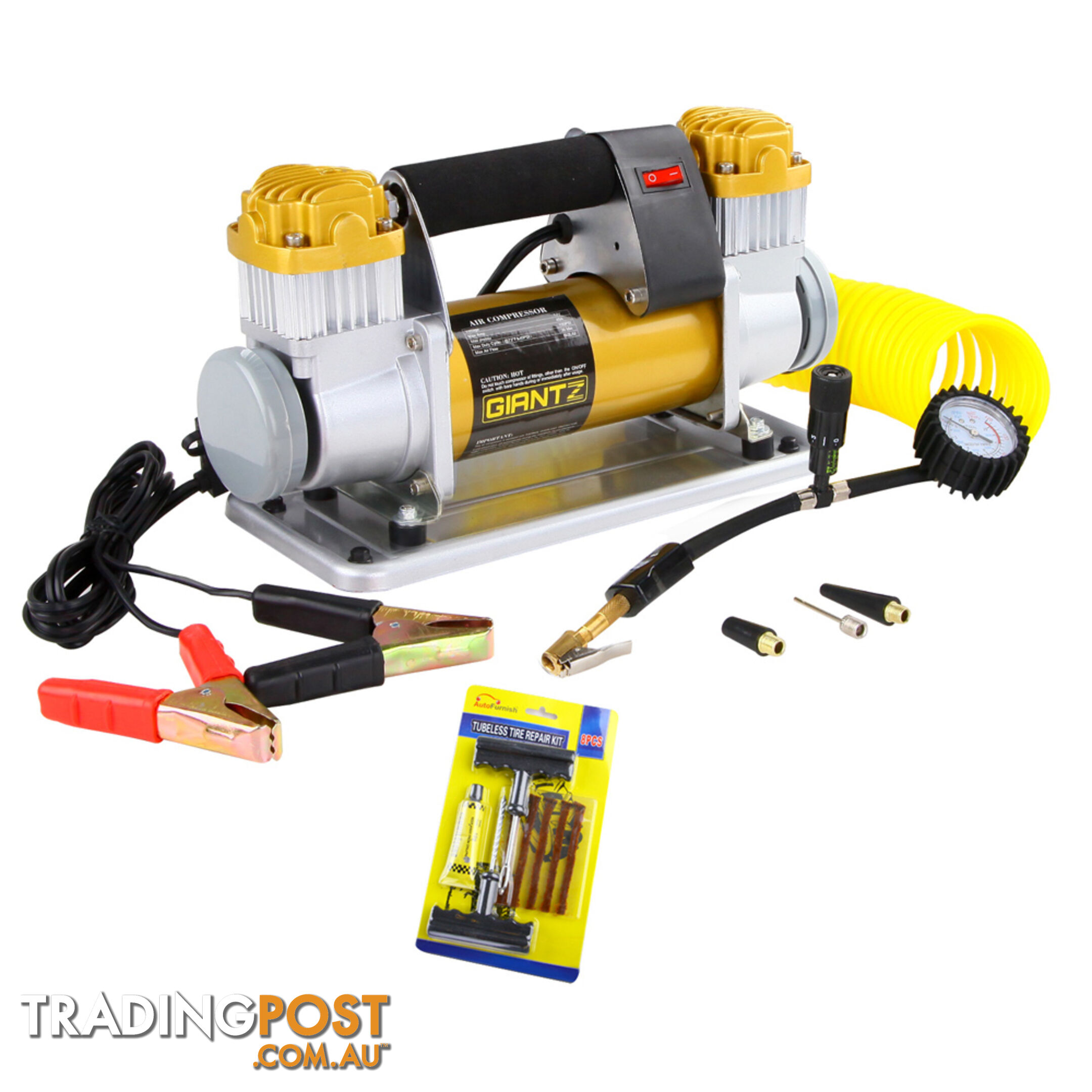 Heavy Duty Portable Air Compressor 12V 180L/Min