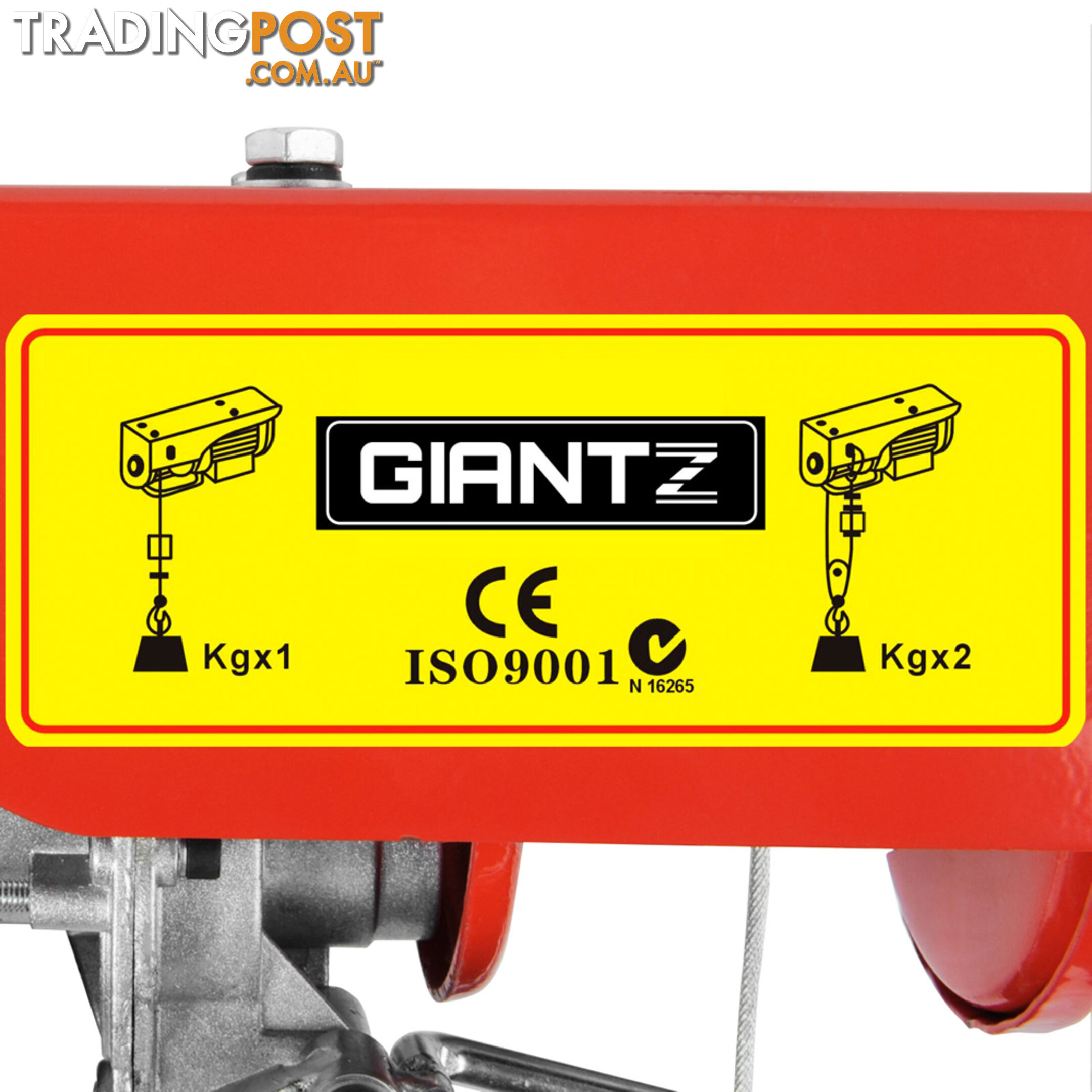 1200 W Electric Hoist Winch 300/600kg Professional Lift Power Tool 15m Rope