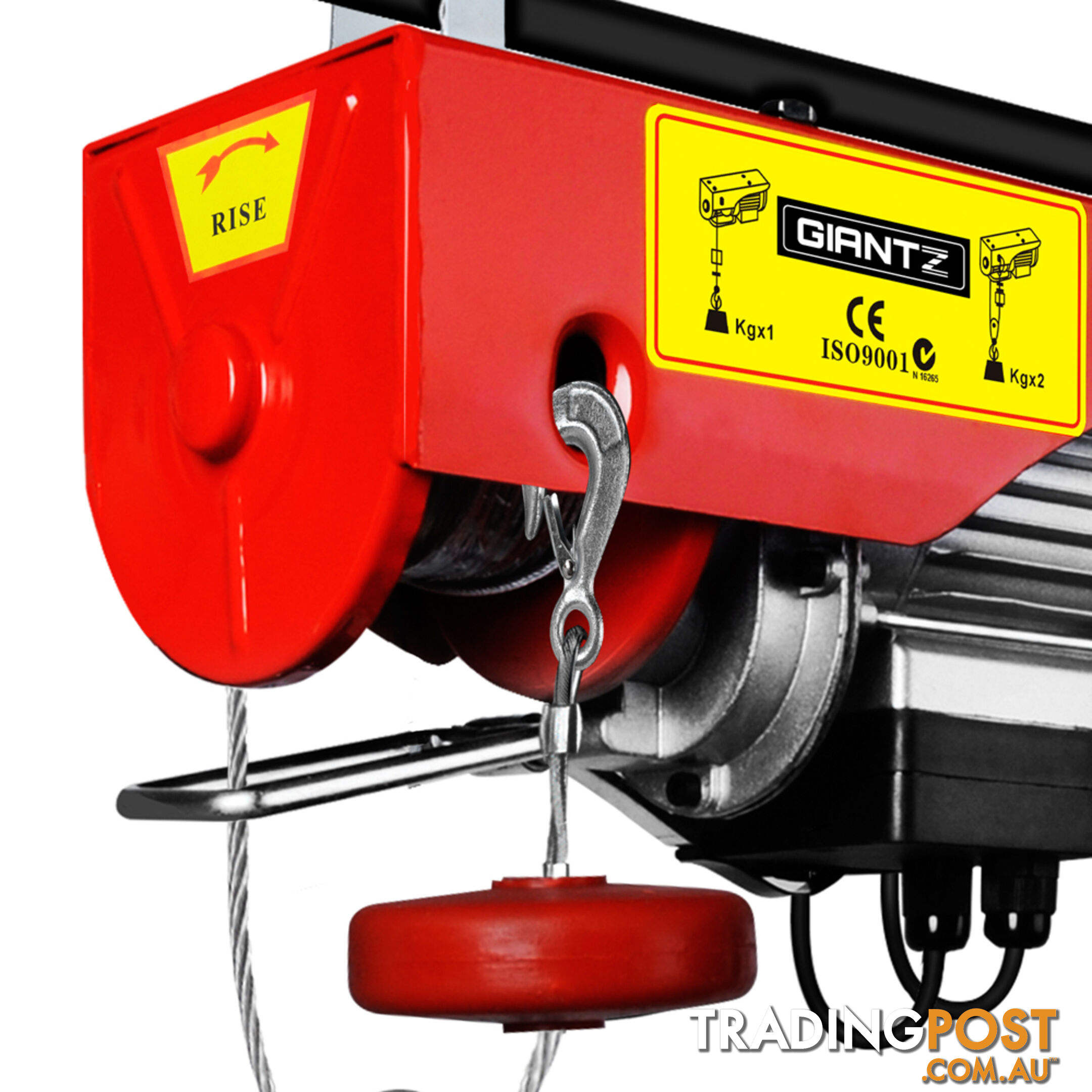 1200 W Electric Hoist Winch 300/600kg Professional Lift Power Tool 15m Rope