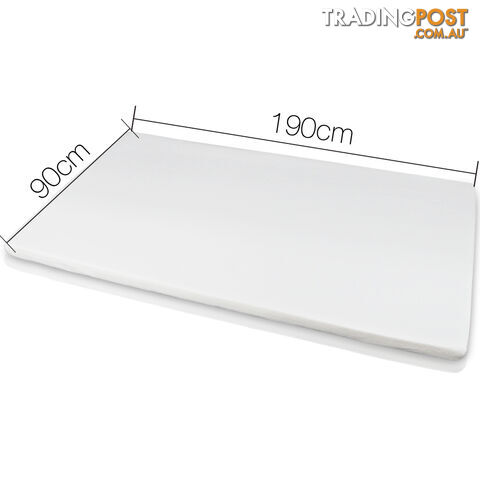 7cm Visco Elastic Memory Foam Mattress Topper High Density Underlay Single