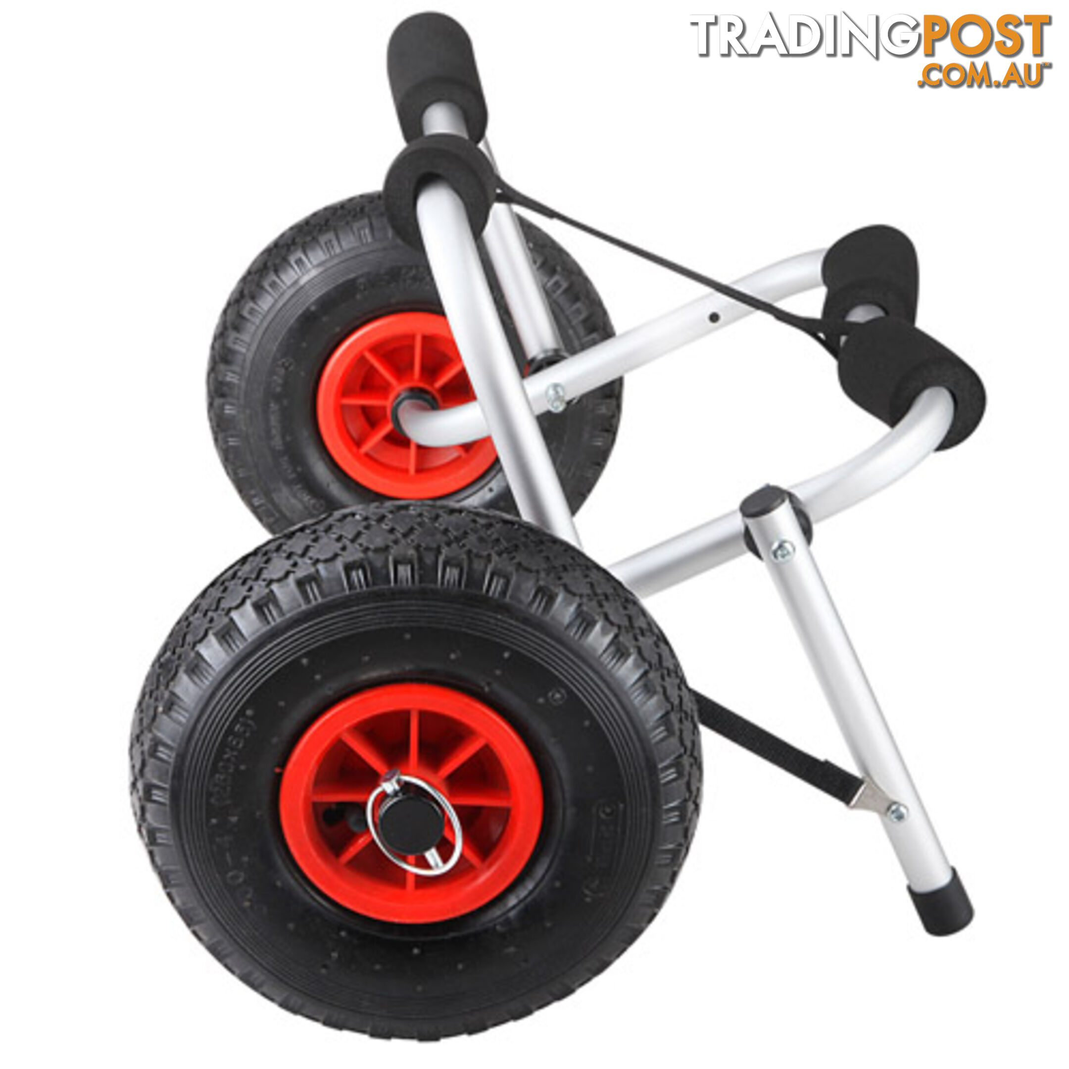 Aluminium Kayak Trolley Canoe Carrier Ski Collapsible Wheel Cart Boat 100kg