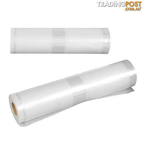 2x Vacuum Food Sealer Storage Rolls 22cm 28 cm