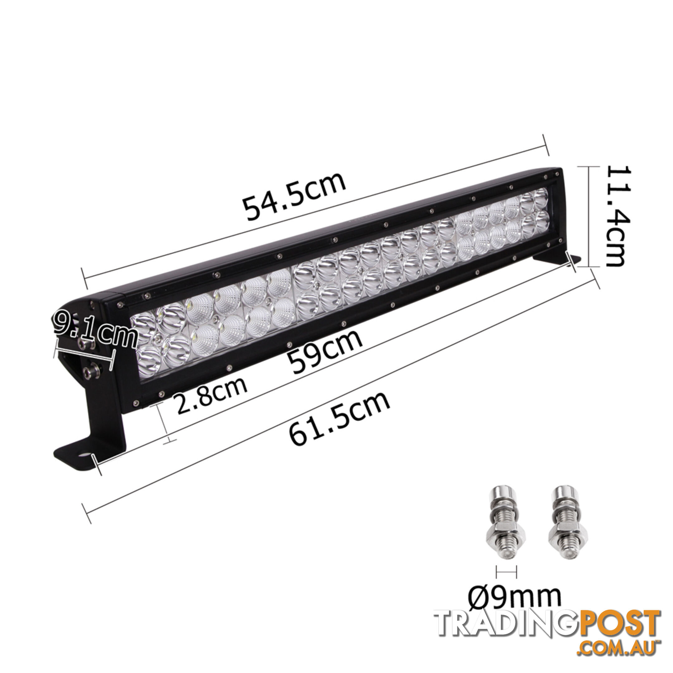 21 Inch Epistar Dual LED Spot 5W & Flood Light Bar 200W