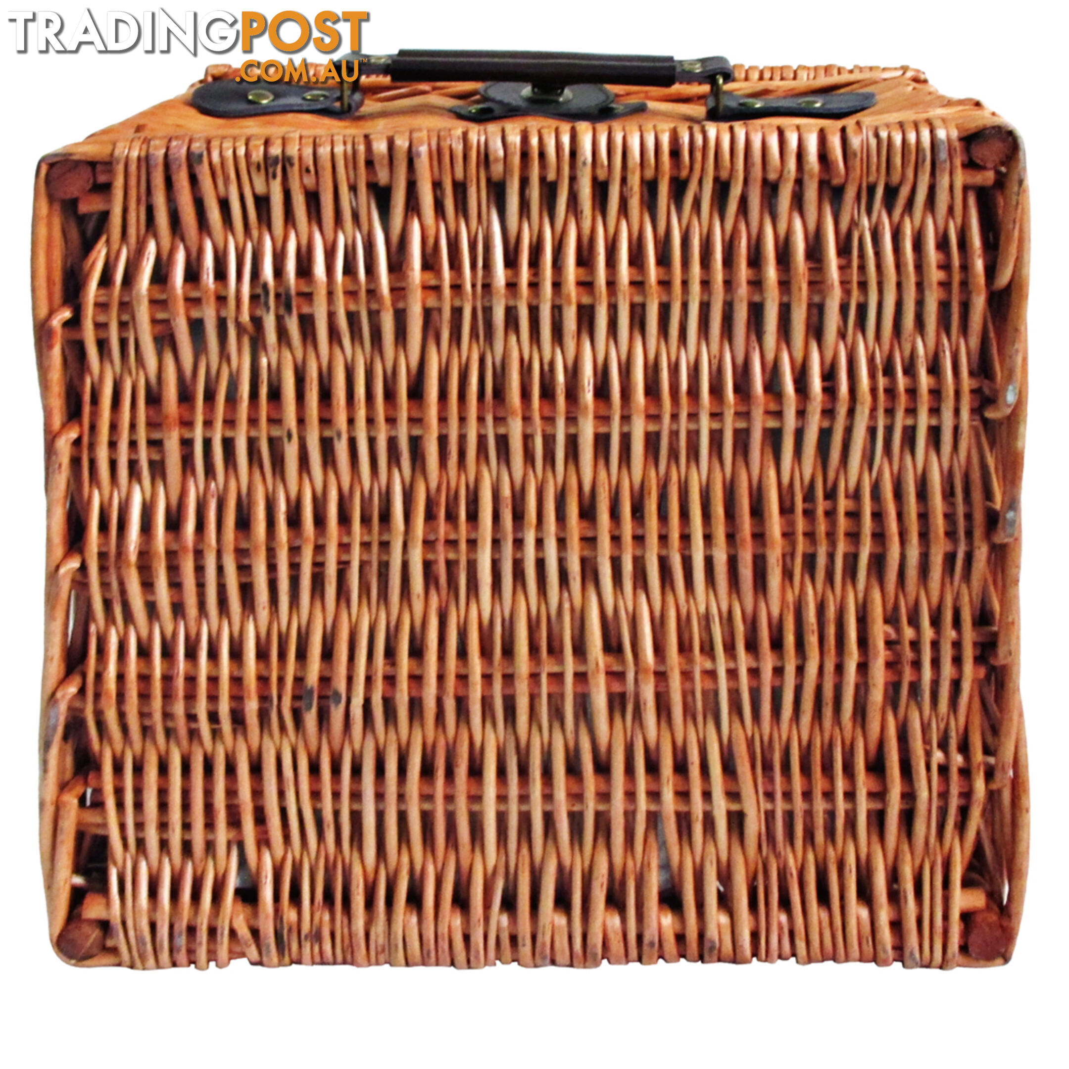 2 Person Picnic Basket Set w/ Cooler Bag Blanket